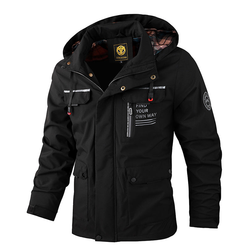 🔥【M-6XL】Nová pánská teplá, větruodolná a nepromokavá bunda🔥Platba na dobírku