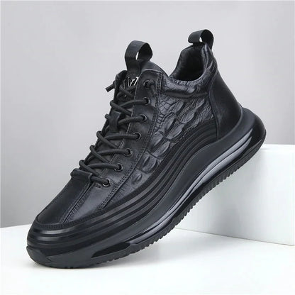 👞【38–48】🐊Luxusní italské sportovní boty s krokodýlím vzorem