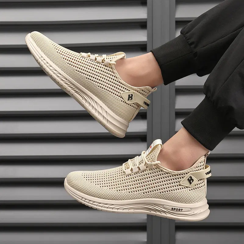 🔥👟【39-44】Pánská volnočasová obuv, pohodlná, prodyšná, síťovaná, protiskluzová, módní