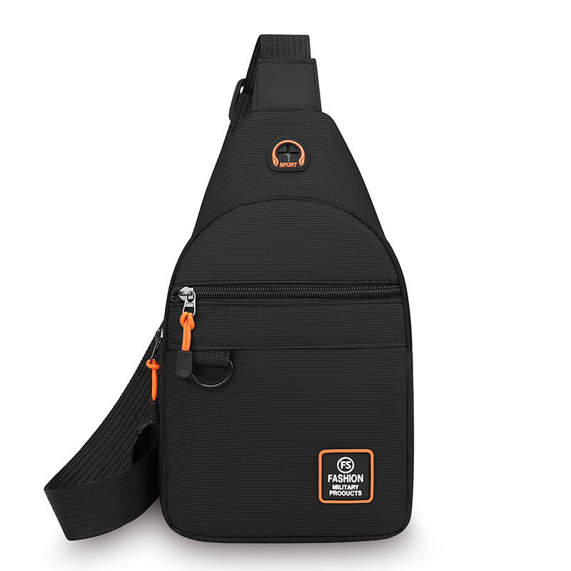 【Kupte 1, získejte 1 zdarma】🎒 ✨ Voděodolná crossbody taška s více kapsami – organizovaný úložný prostor, nastavitelný popruh, konektor pro sluchátka
