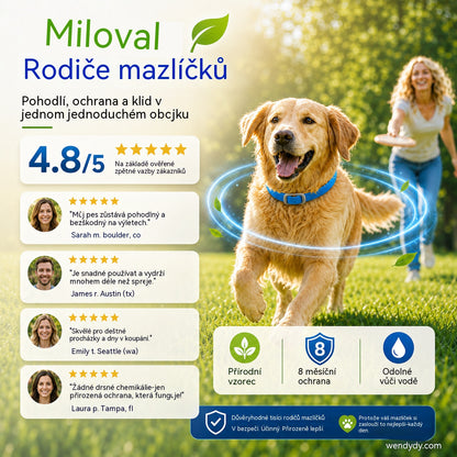 【Kupte 1, získejte 1 zdarma】🐾 Obojek proti škůdcům z přírodních esenciálních olejů 🦟Bezpečná ochrana proti blechám a klíšťatům pro psy a kočky 💚
