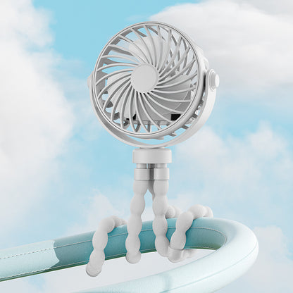 ⚡Mini multifunkční ruční ventilátor „Chobotnice“