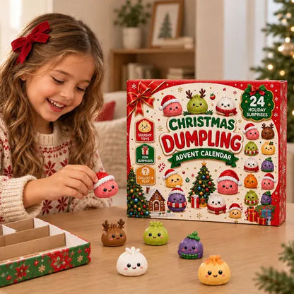 ❄️ 🥰 Čtyřiadvacet dní se squishy – DIY dušená houska hračka slepá taška dárek