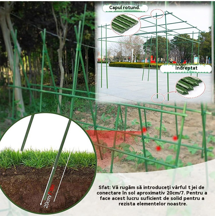 🌱🌱🌱 Prolézačka vinná - silná ocelová trubka potažená plastem