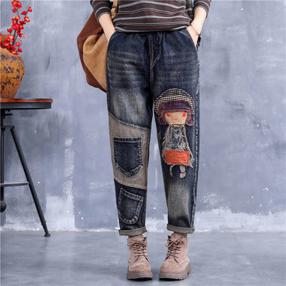 🔥【 Kupte 1 a získejte 1 zdarma】【S-5XL】Módní dámské džíny s elastickým pasem, moderní a pohodlné, k dispozici v mnoha velikostech