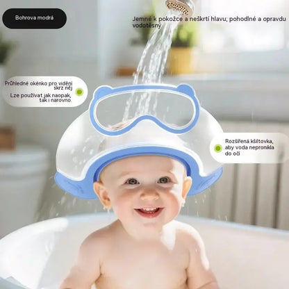 🛁👶Nastavitelný koupací štít pro děti: chrání uši při mytí vlasů