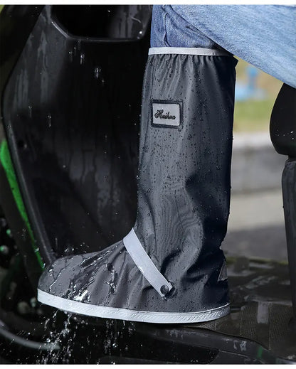 🌧️✨Nové protiskluzové, vysoké, silné a voděodolné opakovaně použitelné návleky na boty, vhodné do deštivých dnů, blátivých a zasněžených podmínek.
