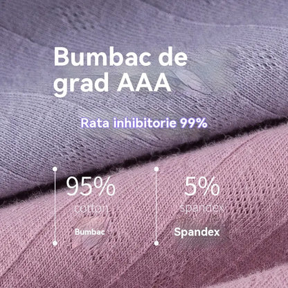 🔥🩲【6 kusů 590 Kč】Poslední den - sleva 50 % - Antibakteriální kalhotky s vysokým pasem pro kontrolu bříška