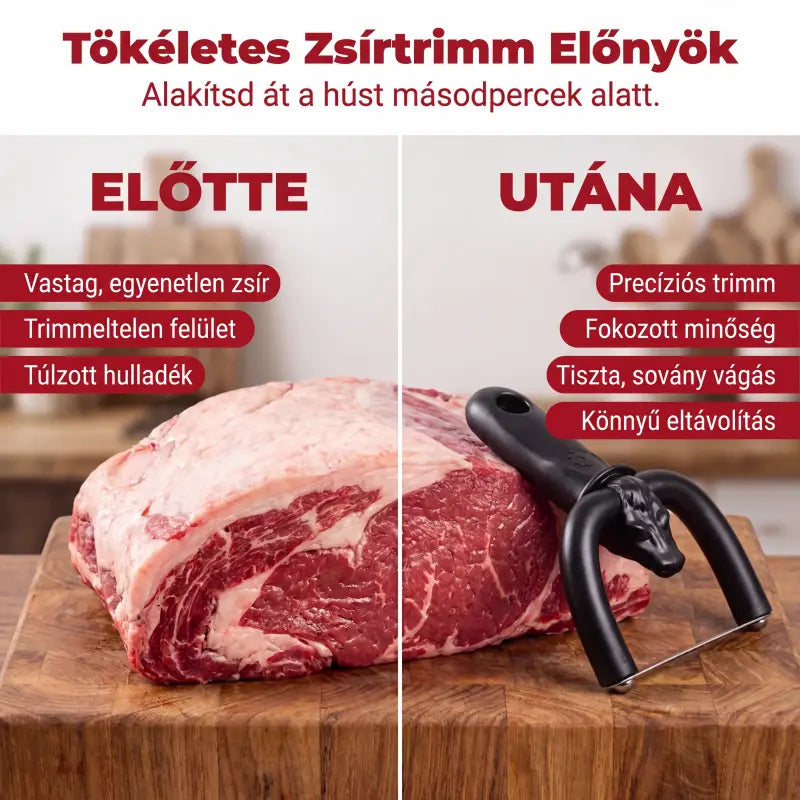 🥩🔥Ruční odstraňovač tuku na hovězí a vepřové maso – Zdravější vaření snadno odstraní přebytečný tuk