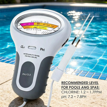 🔬🏊 SLEVA 50 %! Měřič pH a chloru do bazénů – Přesné měření hodnoty pH a obsahu chloru – Jednoduché, rychlé a spolehlivé 💧✨