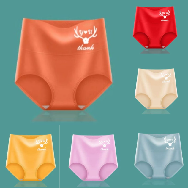 💖Poslední den sleva 50 % - 【6-dílná sady 590 Kč】Nadzvednutí hýždí s vysokým pasem z vysoce kvalitní bavlny✨️（45-95 kg）