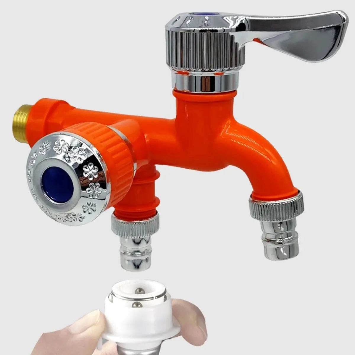 🔥🧰【Kupte 1 a získejte 1 zdarma】💧 Venkovní nemrznoucí směs s dvojitým ovládáním, faucet