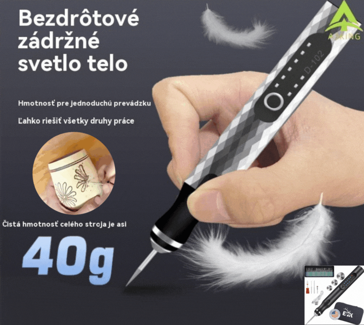 🔥Vânzare fierbinte🔥Dlouhotrvající dobíjecí lithium-iontové multifunkční gravírovací pero pro zdobení nehtů a elektrické leštění