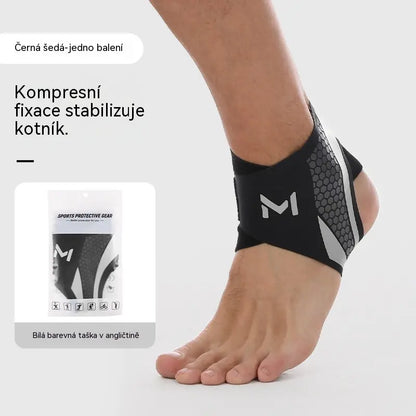 🔥HORKÝ VÝPRODEJ🏃 Lehká kompresní ortéza na kotník | Kompresní ochrana proti podvrtnutí – prodyšná a ideální na basketbal fotbal a fitness