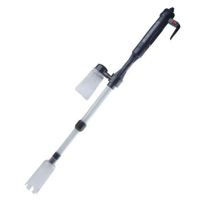 🐠Elektrický čistič akvarijního substrátu s nastavitelnou délkou hadice pro snadné čištění - vhodný pro všechna akvária🧹🐟
