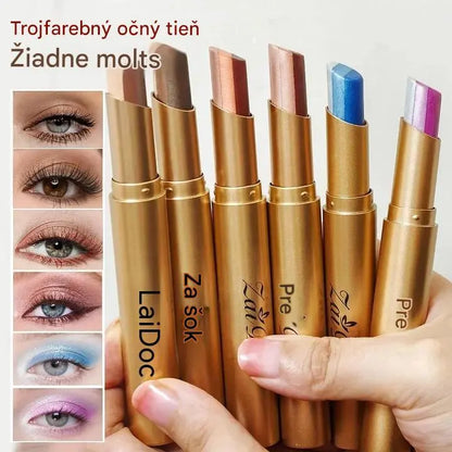 🏳️‍🌈👁️Barevná tyčinka na oční stíny - Hladká textura pro okouzlující oční make-up