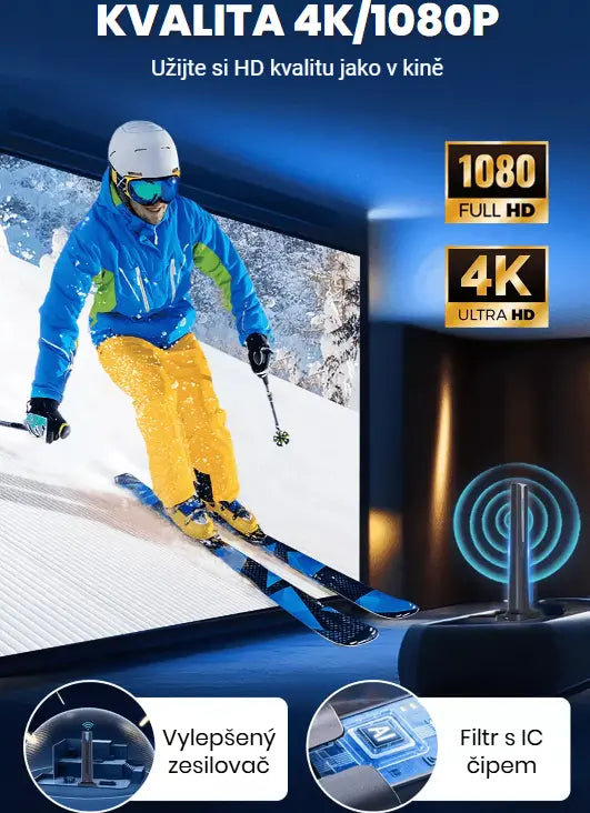 🔥Kupte 1 a získejte 1 zdarma🔥Vnitřní HD digitální televizní přijímač🌐
