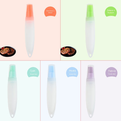 🥩🍲【1 sada po 5 kusech】🖌️Silikonový štětec odolný proti úniku a vysokým teplotám