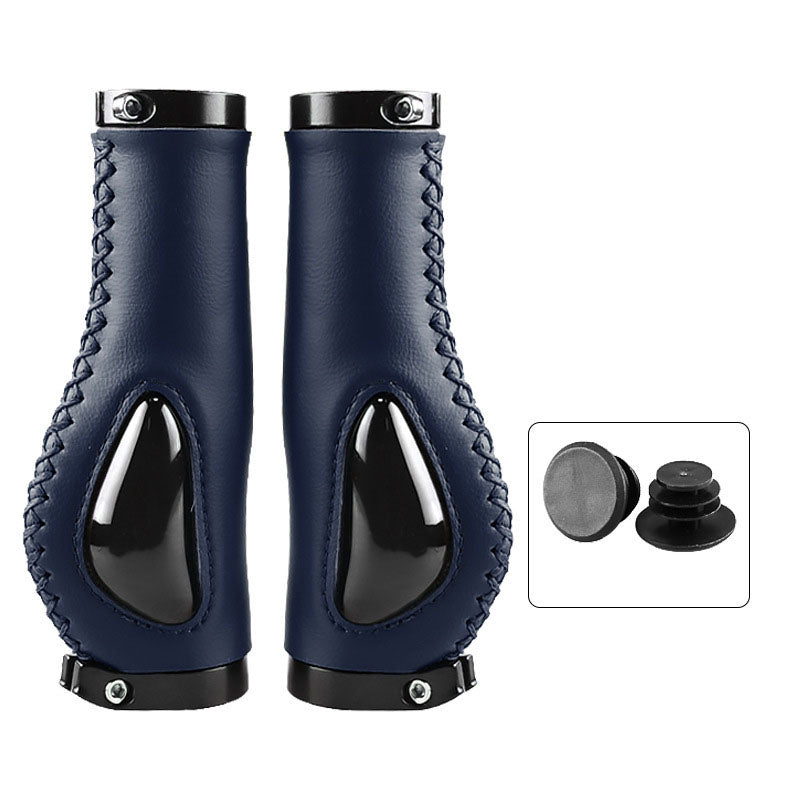 🏍️【NYNÍ SLEVA 50 %! 】 Ergonomické rukojeti řídítek s opěrkou dlaní – křídlový design, dvojité zamykání a tlumící TPR