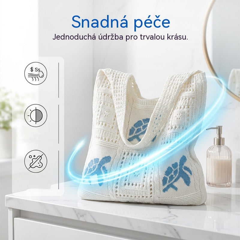 【Kupte 1, získejte 1 zdarma】⏳Časově omezená nabídka⏰Háčkovaná taška s motivem želvy
