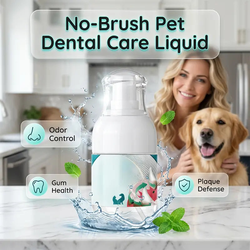 🐾🦷 50%【Kupte 1 a získejte 1 zdarma】 SLEVA! Jedno stříknutí do misky s vodou rozpustí zubní kámen osvěží dech a váš mazlíček si toho ani nevšimne. Konečně péče o zuby bez boje.