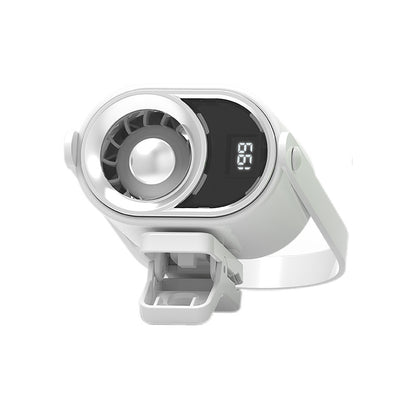 🌀 Hands-free ventilátor s LED displejem, vestavěným klipem a 199 nastavitelnými úrovněmi