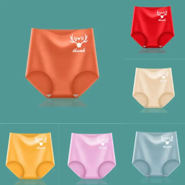 💖Poslední den sleva 50 % - 【6-dílná sady 590 Kč】Nadzvednutí hýždí s vysokým pasem z vysoce kvalitní bavlny✨️（45-95 kg）