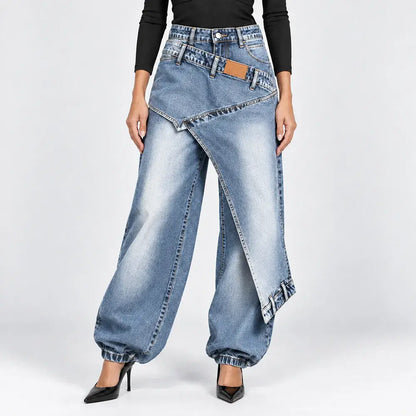 👖【XS-3XL】Stylové a pohodlné džíny se širokými nohavicemi ✨💞