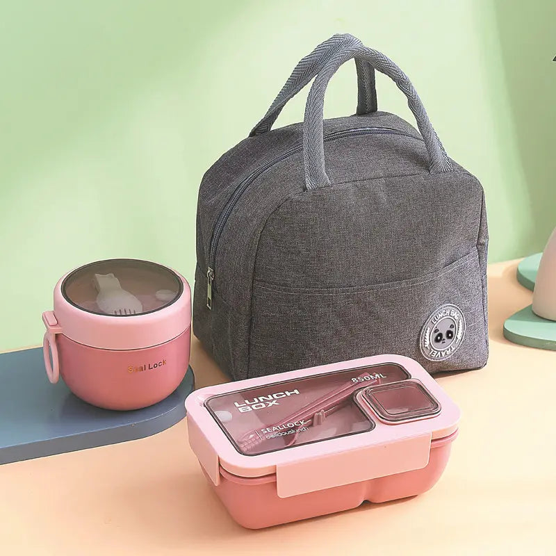 📢50% SLEVA📢🍱 Doporučený produkt | Obědář vhodný do mikrovlnné trouby s přihrádkami