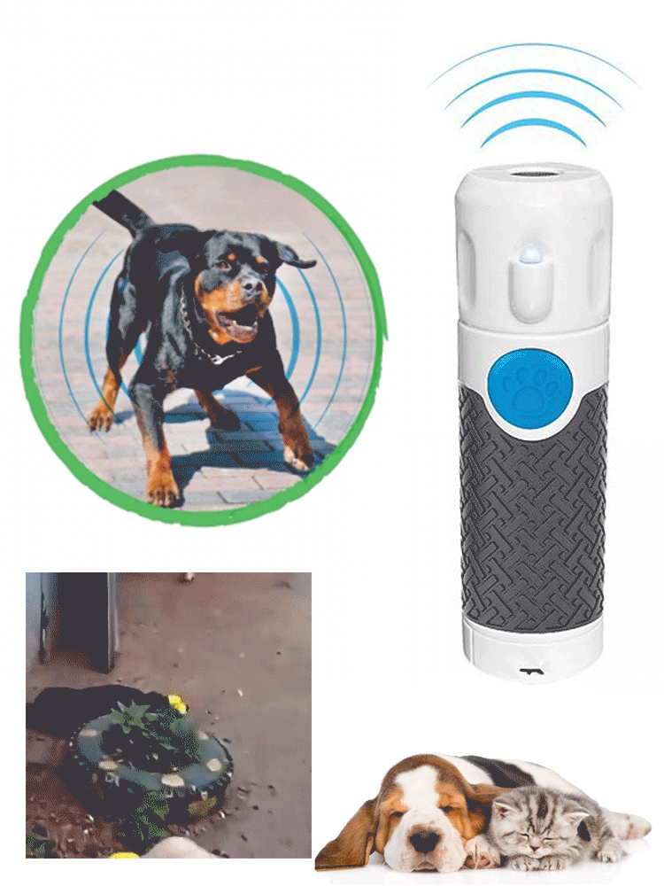 🐕🎖️ Tento ultrazvukový odpuzovač psů může ochránit vás i vaši rodinu