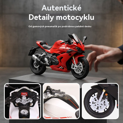 🏍️ Give the dárek excitement! 🎁Model motocyklu v měřítku 1:12