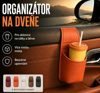 🚗 Prostornější a uklizenější interiér vozu! Držáky na kelímky/na nápoje/na telefon z pravé kůže (snadno se instalují na čelní sklo/kupte jeden a druhý zdarma - kupte dva a jeden zdarma)! ✨