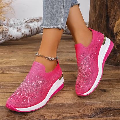 👟Dámské tenisky s motýly a kamínky - třpytí se s každým krokem ✨