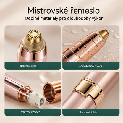 【Kupte 1, získejte 1 zdarma】✨ Precision Brow Trimmer Pen – Elektrický zastřihovač obočí s LED světlem pro snadnou úpravu