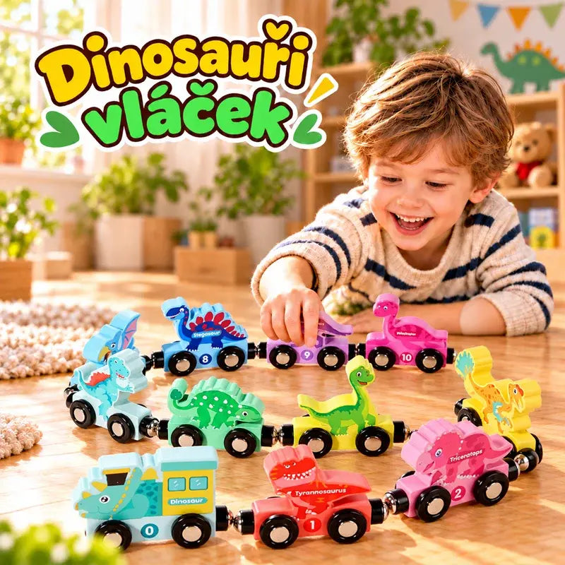 👶🚆Dětské dřevěné magnetické stavebnice s čísly, malá vláčková hračka pro vzdělávání v raném dětství a rozpoznávání čísel.