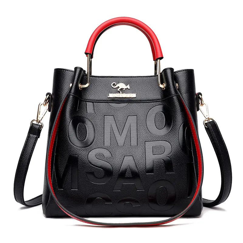 👜【Kup jeden, druhý dostaneš zdarma】🌟 Velká kapacita! 🌟 Elegantní měkká kožená taška přes rameno
