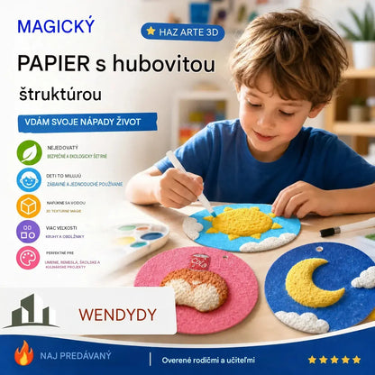 🎄Speciální překvapivá nabídka! 🔮Ovládněte kouzlo kreslení! 👩‍🎨Pěnový texturovaný kreslící papír🎁