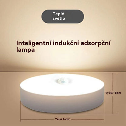 🏡💡【Kupte 2, získejte 3 zdarma】Inteligentní LED světlo, které detekuje lidské tělo, snadno se nabíjí a je praktické