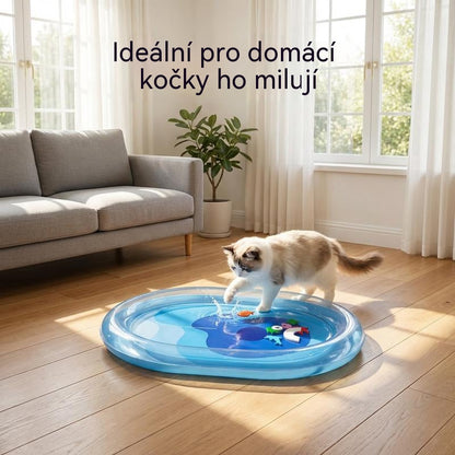 (60*78cm)📢📢40% SLEVA !! ⏰Nafukovací vodní pelíšek s chladicím systémem pro kočky