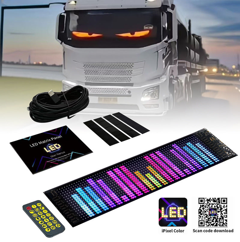 🔥Cena za kus 700 Kč💡🎫Ultratenká flexibilní LED obrazovka do auta