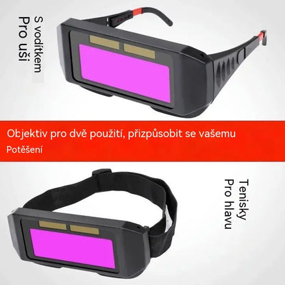 Ochranné brýle proti obloukovému oblouku; samozatemňovací svářečské brýle.
