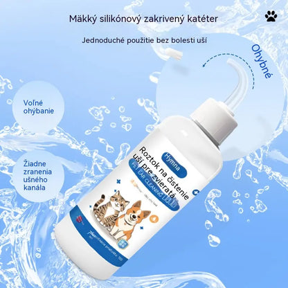 🐶🐱 Čistič uší ke zmírnění svědění uší u psů a koček.