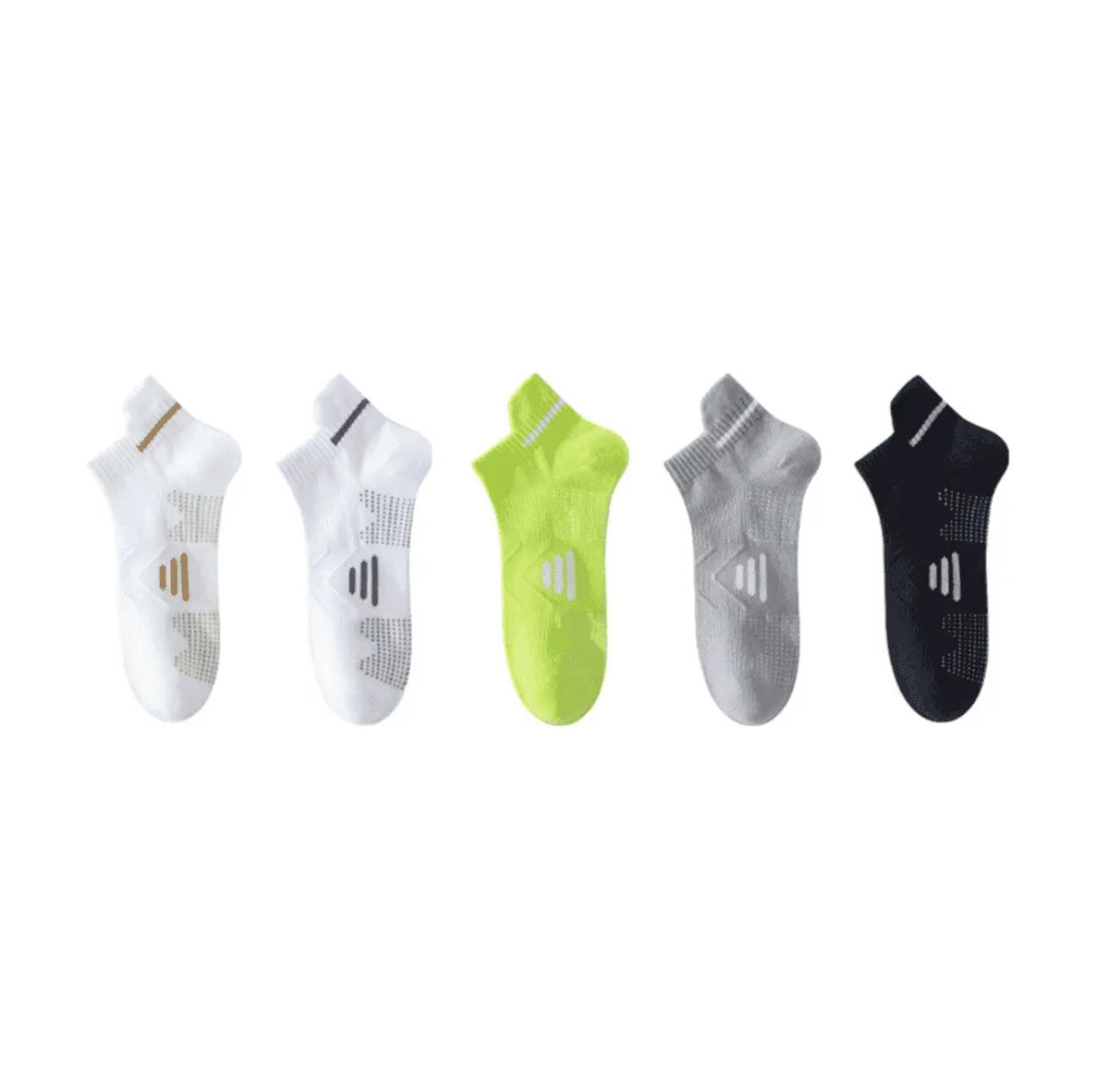 🧦Pánské sportovní ponožky, krátké ponožky, odolné proti zápachu, tenké, savé, do poloviny lýtek, na běh a maraton