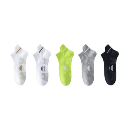🧦Pánské sportovní ponožky, krátké ponožky, odolné proti zápachu, tenké, savé, do poloviny lýtek, na běh a maraton
