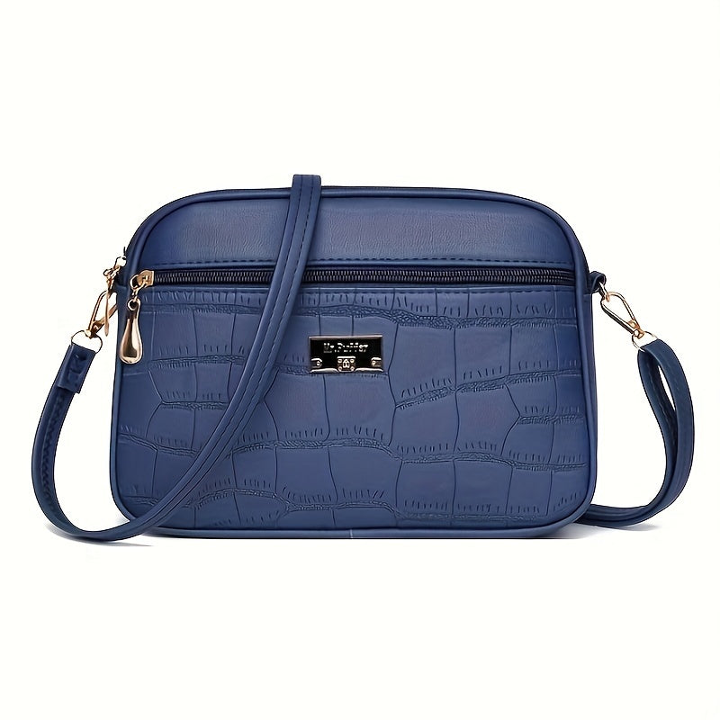 🔥👜Nová módní dámská crossbody kabelka 2025 brzy na jaře ---velká kapacita, jednoduchý styl, nastavitelný ramenní popruh