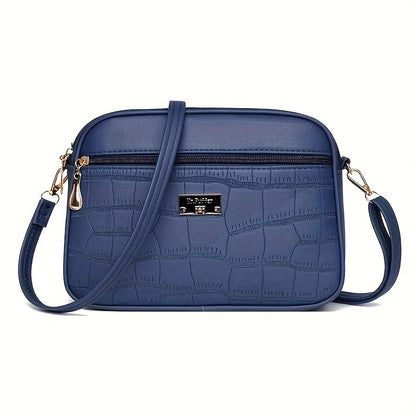 🔥👜Nová módní dámská crossbody kabelka 2025 brzy na jaře ---velká kapacita, jednoduchý styl, nastavitelný ramenní popruh