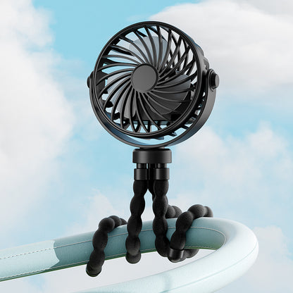 ⚡Mini multifunkční ruční ventilátor „Chobotnice“
