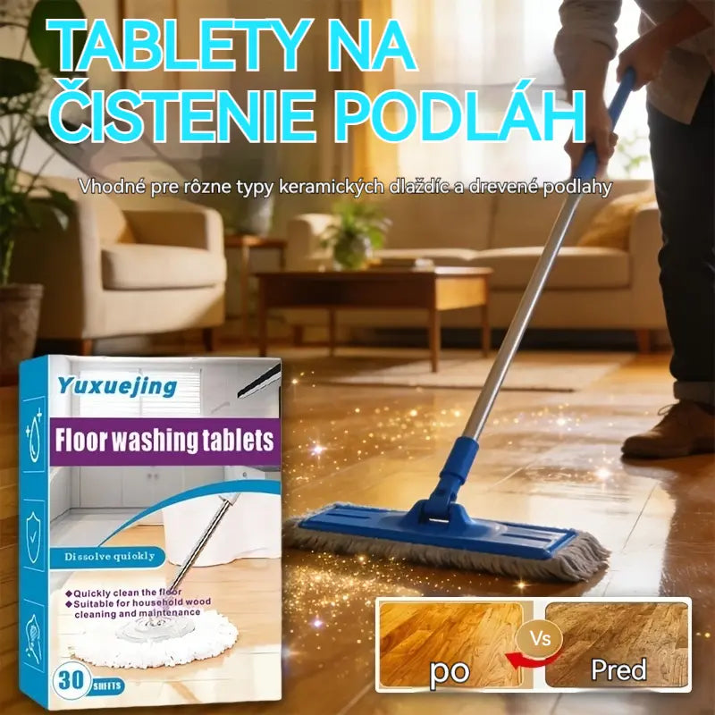 🧹 90-účelové čistící ubrousky na podlahu – účinné odstraňování skvrn, svěží vůně 🌿