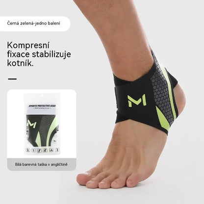 🔥HORKÝ VÝPRODEJ🏃 Lehká kompresní ortéza na kotník | Kompresní ochrana proti podvrtnutí – prodyšná a ideální na basketbal fotbal a fitness