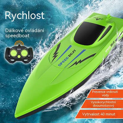 🎮 🚢 ZA POLOVINU! 2,4G vysokorychlostní RC závodní člun s duálními motory 🌊 ⚡ –50% SLEVA (Nabídka dne)
